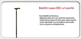 Bastón Luxus 00C un punto